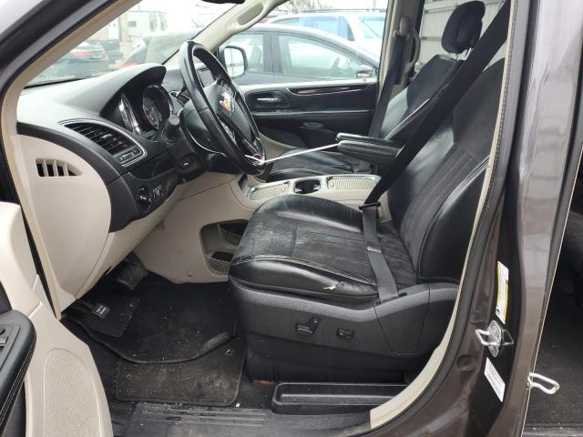 2C4RC1CG4ER297316 - 2014 CHRYSLER TOWN & COU TOURING L GRAY photo 7