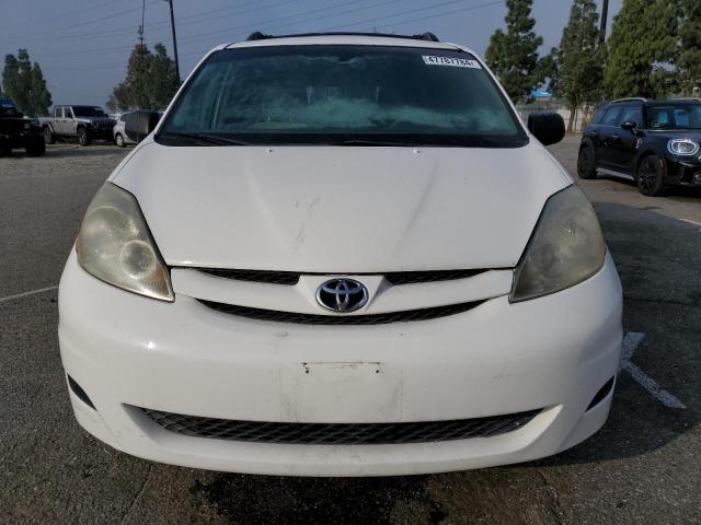 5TDZA23C26S573204 - 2006 TOYOTA SIENNA CE WHITE photo 5