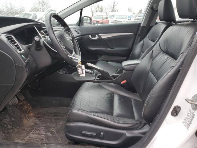 19XFB2F94FE207769 - 2015 HONDA CIVIC EXL 白色 照片 7