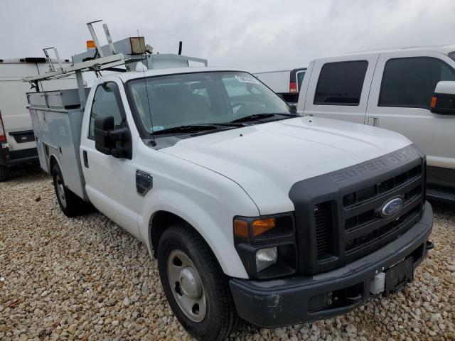 1FDSF30598EC22907 - 2008 FORD F350 SRW SUPER DUTY WHITE photo 4