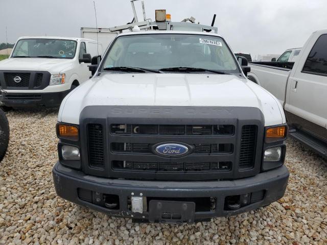 1FDSF30598EC22907 - 2008 FORD F350 SRW SUPER DUTY WHITE photo 5