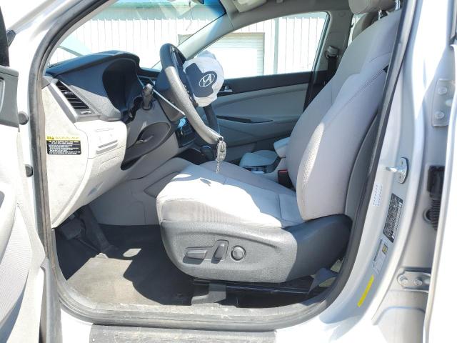 KM8J3CA49JU606613 - 2018 HYUNDAI TUCSON SEL SILVER photo 7