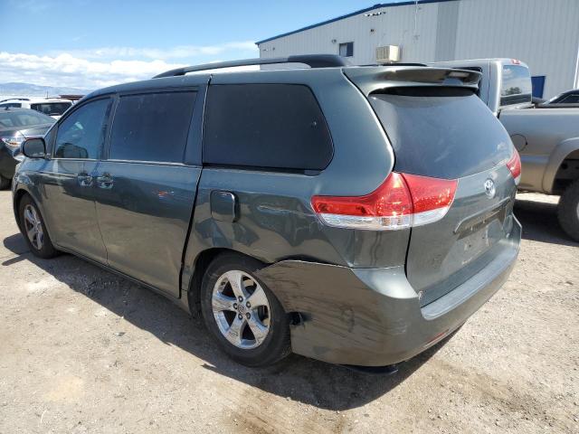 5TDKK3DC0ES425716 - 2014 TOYOTA SIENNA LE GREEN photo 2