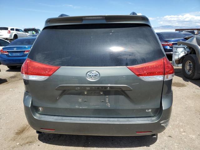 5TDKK3DC0ES425716 - 2014 TOYOTA SIENNA LE GREEN photo 6