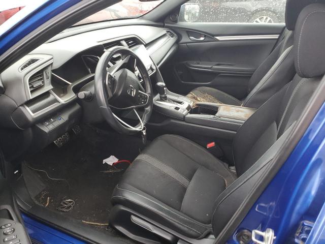 2HGFC2F80KH533850 - 2019 HONDA CIVIC SPORT BLUE photo 7