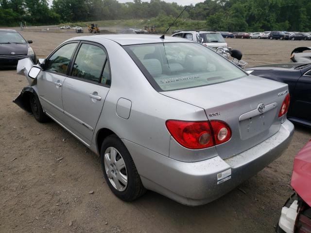 1NXBR32E96Z699697 - 2006 TOYOTA COROLLA CE SILVER photo 3