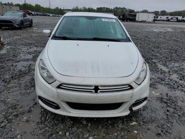 1C3CDFAAXED767578 - 2014 DODGE DART SE WHITE photo 5