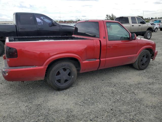 1GTCS14X1V8522987 - 1997 GMC SONOMA RED photo 3