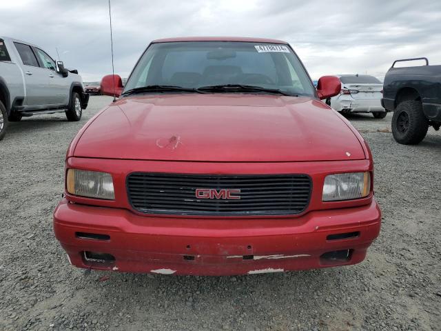 1GTCS14X1V8522987 - 1997 GMC SONOMA RED photo 5