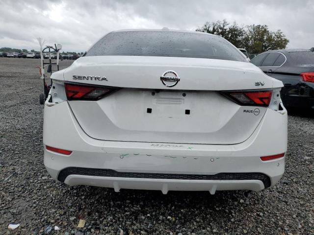 3N1AB8CV4NY207415 - 2022 NISSAN SENTRA SV WHITE photo 6