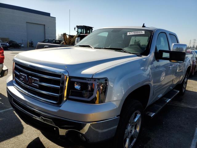 3GTP1WE01DG239890 - 2013 GMC SIERRA C1500 SLT SILVER photo 1