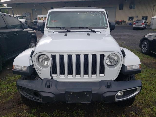 1C4HJXEN5PW586571 - 2023 JEEP WRANGLER SAHARA WHITE photo 5