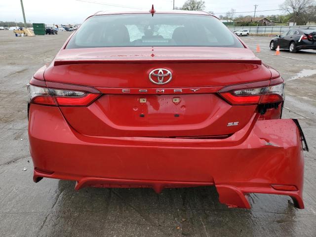 4T1G11AK3PU104269 - 2023 TOYOTA CAMRY SE NIGHT SHADE RED photo 6