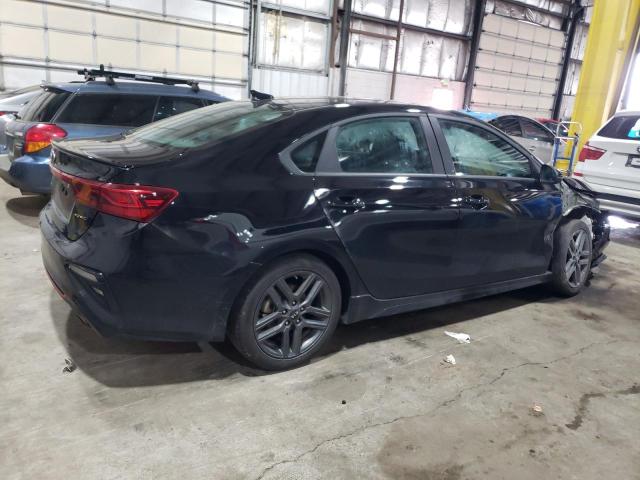 3KPF34AD7ME401245 - 2021 KIA FORTE GT LINE BLACK photo 3