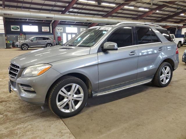 4JGDA5HB1EA277545 - 2014 MERCEDES-BENZ ML 350 4MATIC SILVER photo 1