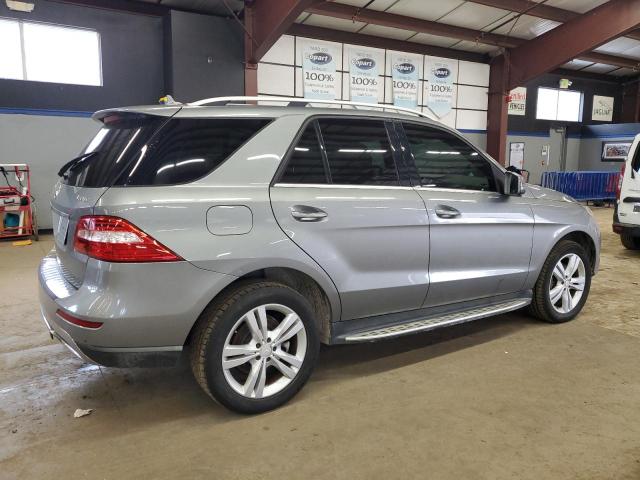 4JGDA5HB1EA277545 - 2014 MERCEDES-BENZ ML 350 4MATIC SILVER photo 3