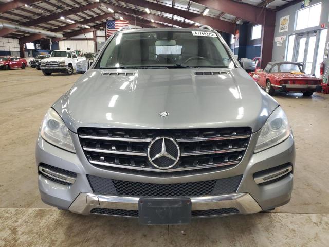 4JGDA5HB1EA277545 - 2014 MERCEDES-BENZ ML 350 4MATIC SILVER photo 5