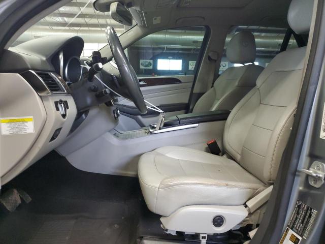 4JGDA5HB1EA277545 - 2014 MERCEDES-BENZ ML 350 4MATIC SILVER photo 7