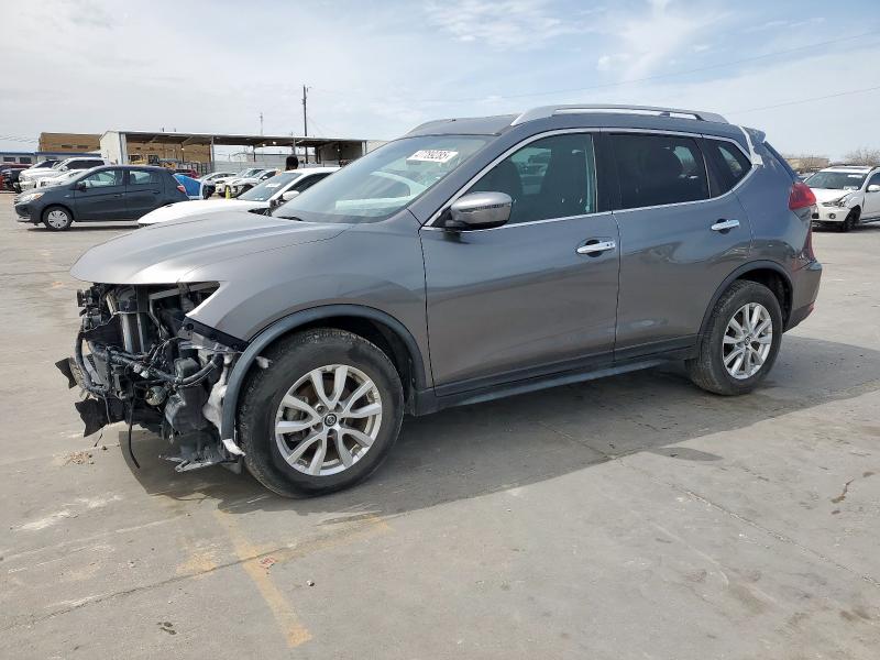 KNMAT2MT4KP526587 - 2019 NISSAN ROGUE S GRAY photo 1