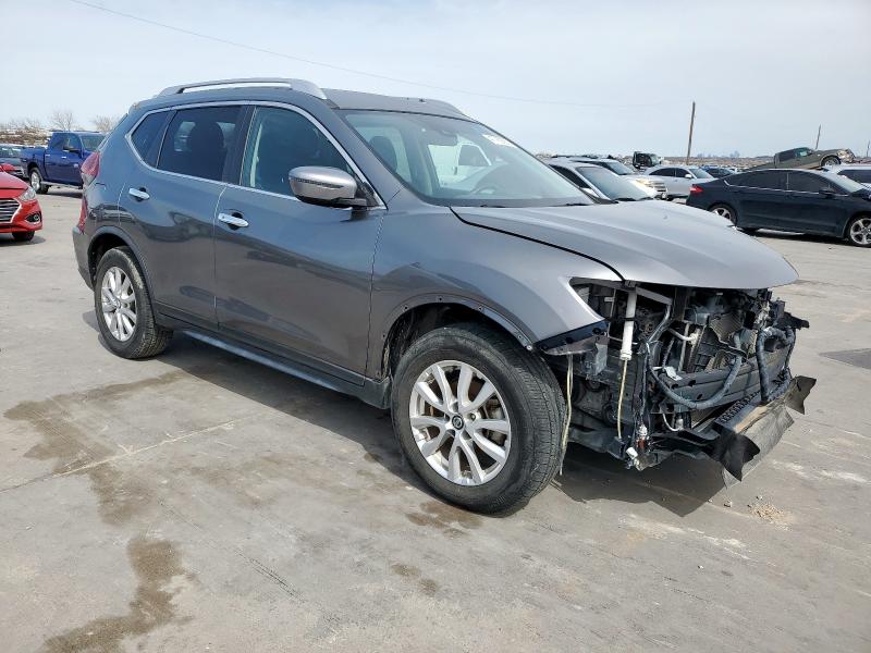 KNMAT2MT4KP526587 - 2019 NISSAN ROGUE S GRAY photo 4