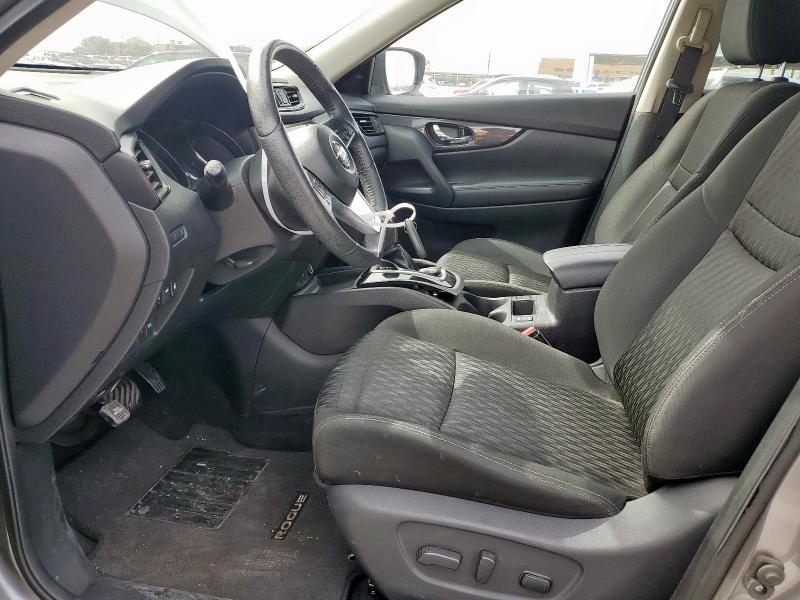 KNMAT2MT4KP526587 - 2019 NISSAN ROGUE S GRAY photo 7