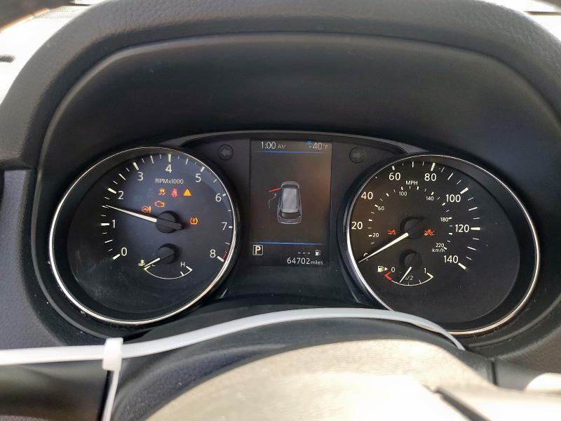 KNMAT2MT4KP526587 - 2019 NISSAN ROGUE S GRAY photo 9