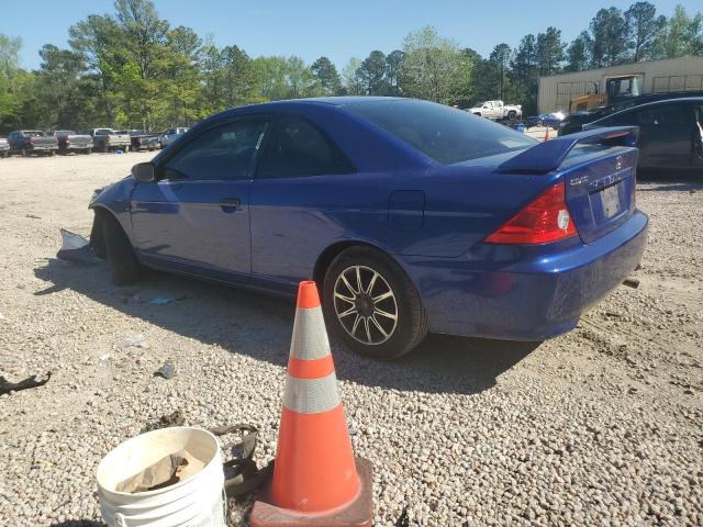 1HGEM22124L063599 - 2004 HONDA CIVIC DX VP Mavi foto 2