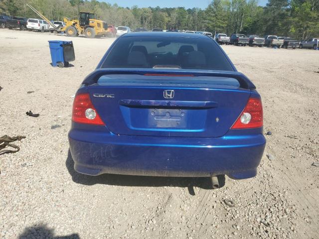 1HGEM22124L063599 - 2004 HONDA CIVIC DX VP Mavi foto 6
