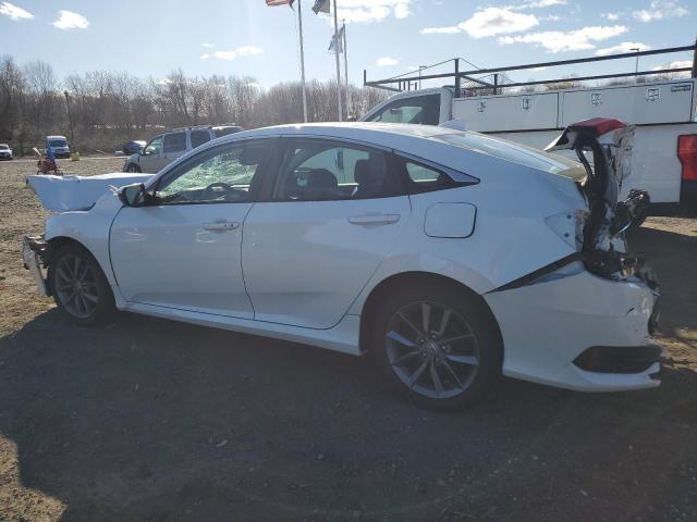 19XFC1F73LE220482 - 2020 HONDA CIVIC EXL WHITE photo 2