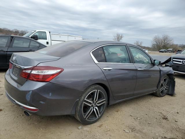 1HGCR2F43GA130210 - 2016 HONDA ACCORD LX GRAY photo 3