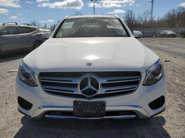 WDC0G4KB4KV165597 - 2019 MERCEDES-BENZ GLC 300 4MATIC WHITE photo 5