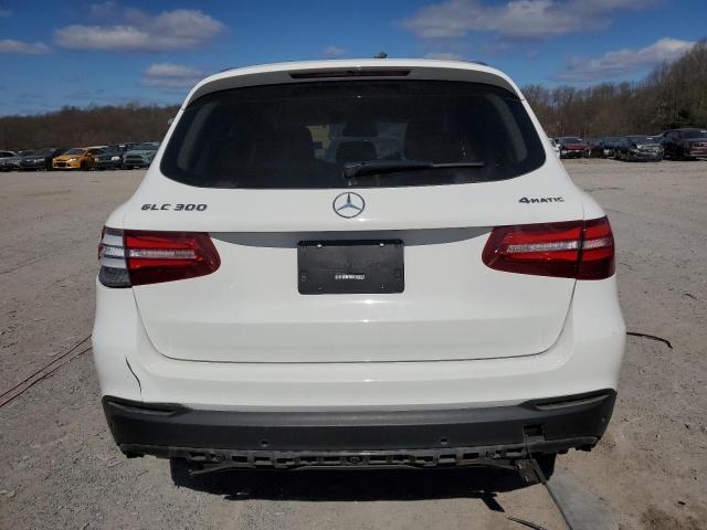 WDC0G4KB4KV165597 - 2019 MERCEDES-BENZ GLC 300 4MATIC WHITE photo 6