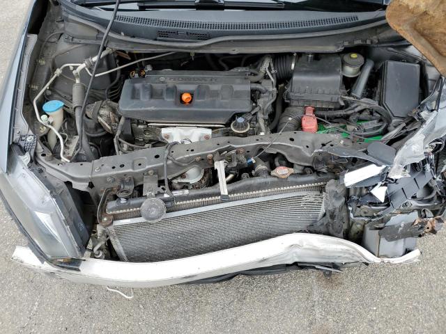 19XFB2F91CE347208 - 2012 HONDA CIVIC EXL ნაცრისფერი ფოტო 11