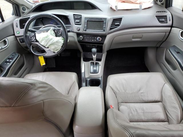 19XFB2F91CE347208 - 2012 HONDA CIVIC EXL ნაცრისფერი ფოტო 8