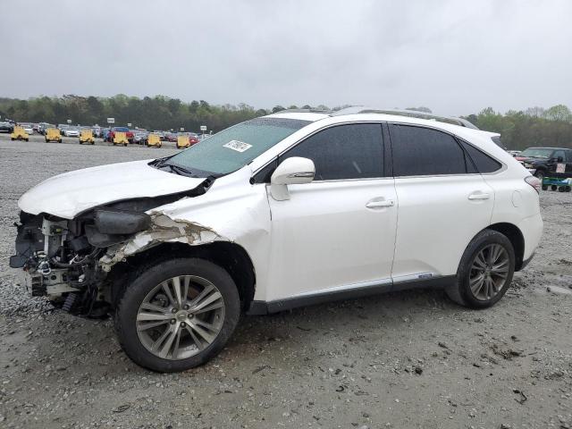 2T2BC1BA4FC003358 - 2015 LEXUS RX 450H WHITE photo 1