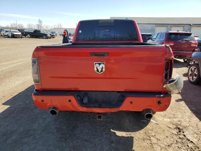 1C6RD7HT8CS129395 - 2012 DODGE RAM 1500 SPORT RED photo 6