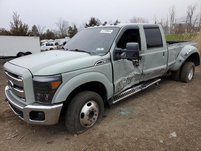 1FT8W3DT4DEA49038 - 2013 FORD F350 SUPER DUTY GRAY photo 1