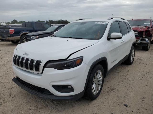 1C4PJLCBXKD172137 - 2019 JEEP CHEROKEE LATITUDE WHITE photo 1