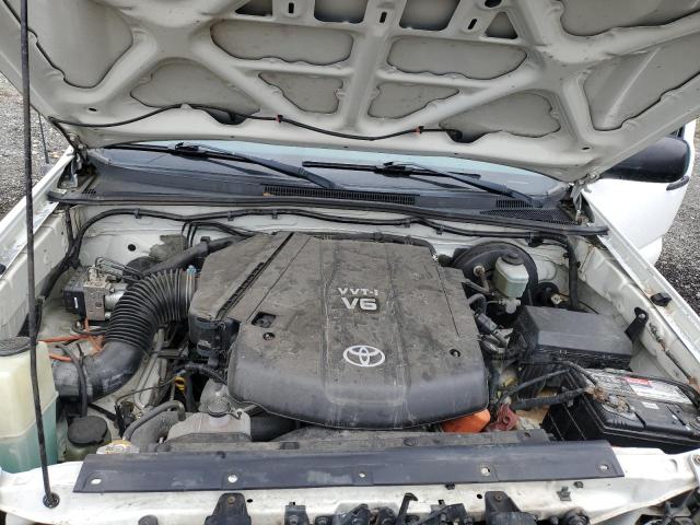 5TEJU62N18Z588491 - 2008 TOYOTA TACOMA DOUBLE CAB PRERUNNER WHITE photo 11