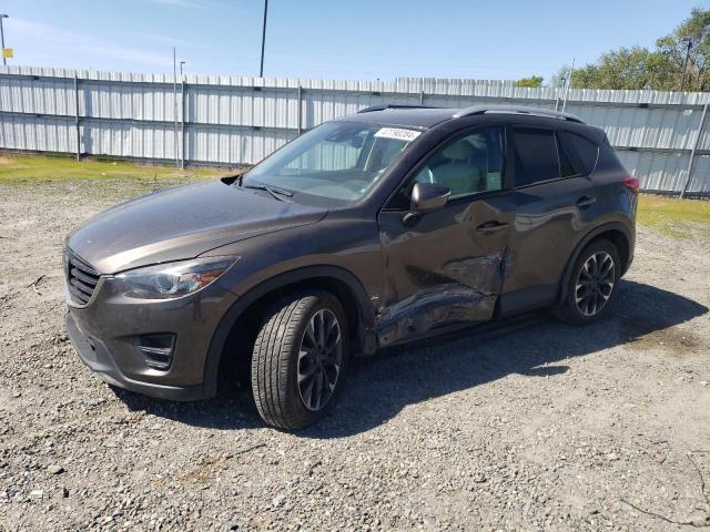 JM3KE2DY9G0804594 - 2016 MAZDA CX-5 GT GRAY photo 1