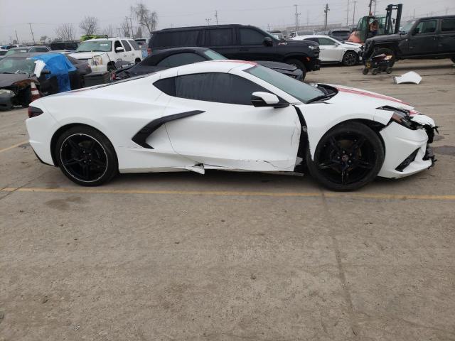 1G1YA2D46N5119778 - 2022 CHEVROLET CORVETTE STINGRAY 1LT WHITE photo 4