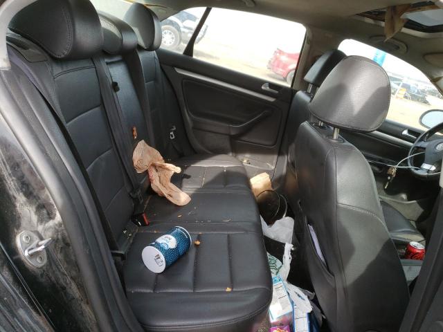 3VWRJ71K38M144371 - 2008 VOLKSWAGEN JETTA WOLFSBURG 黑色 照片 10