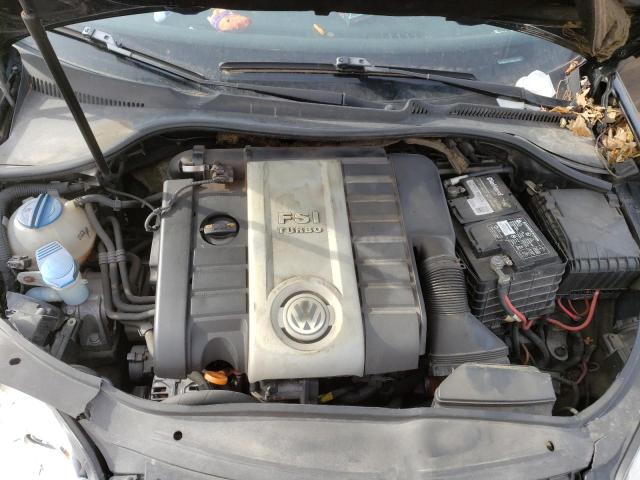 3VWRJ71K38M144371 - 2008 VOLKSWAGEN JETTA WOLFSBURG 黑色 照片 11