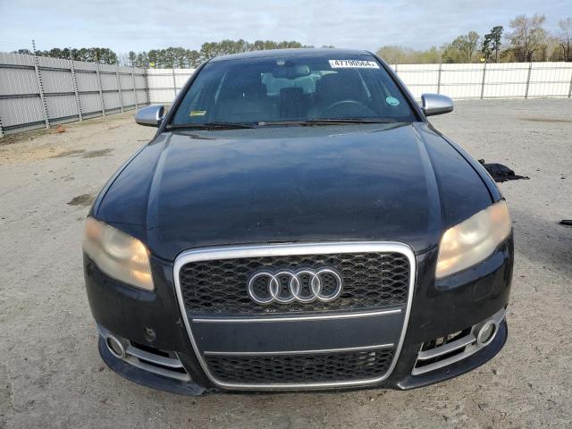 WAUGL78E37A262093 - 2007 AUDI NEW S4 QUATTRO BLACK photo 5