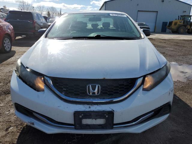 2HGFB2E23FH030612 - 2015 HONDA CIVIC DX WHITE photo 5