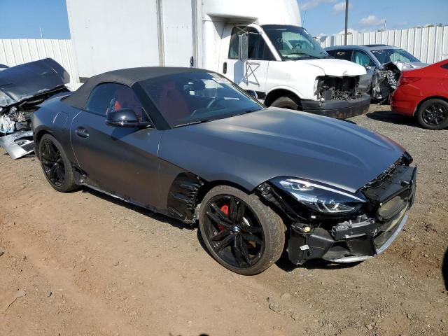 WBAHF9C00MWX27155 - 2021 BMW Z4 M40I GRAY photo 4