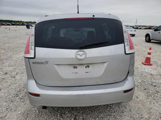 JM1CR293780300576 - 2008 MAZDA 5 SILVER photo 6