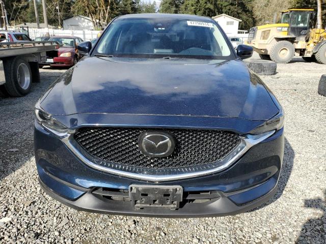 JM3KFBDM2J0304343 - 2018 MAZDA CX-5 GRAND TOURING BLUE photo 5