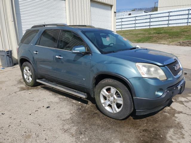 1GKER23D99J130408 - 2009 GMC ACADIA SLT-1 TEAL photo 4