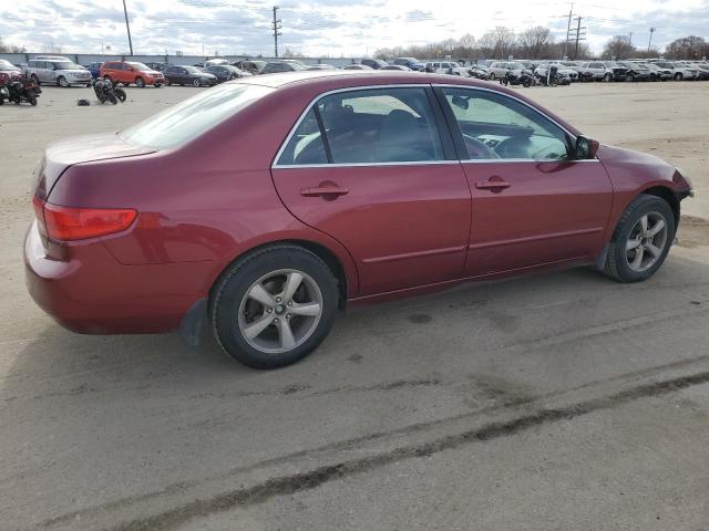 1HGCM56725A082190 - 2005 HONDA ACCORD EX BURGUNDY photo 3